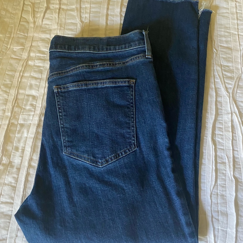 GAP Vintage Slim High Rise Jeans - Blue